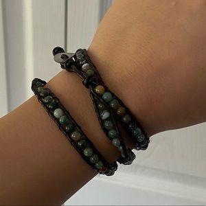 Earth Tone Wrap Bracelet